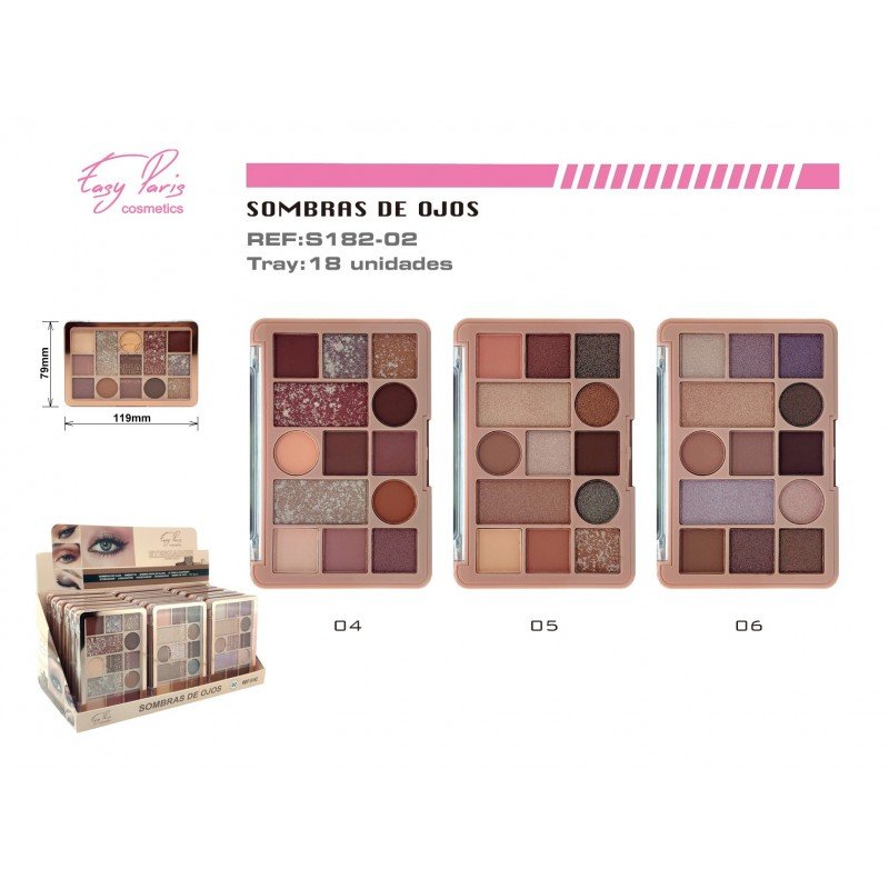 PALETA S. DE OJOS 13 COLORS 18/U 216/C