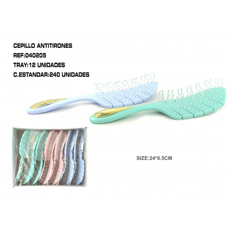 CEPILLO ANTIENREDOS 24*6.5CM 12/U 240/C