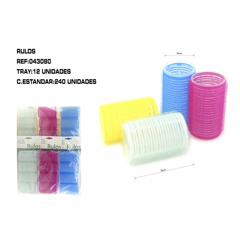 4 RULOS NYLON 3.6CM 12/P