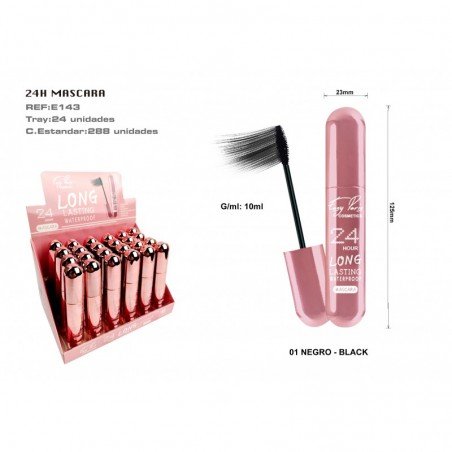 MASCARA DE PESTAÑAS 24H LONG LASTING 288/U