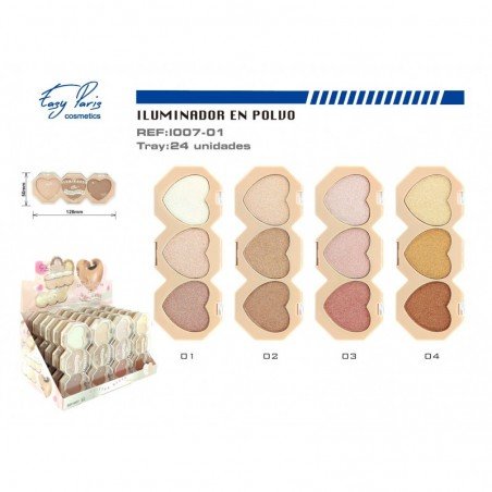 ILUMINADOR TRIO 24/U 288/C
