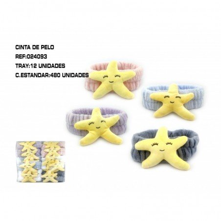 CINTA DE PELO C/ESTRELLITA 12/U 480/C
