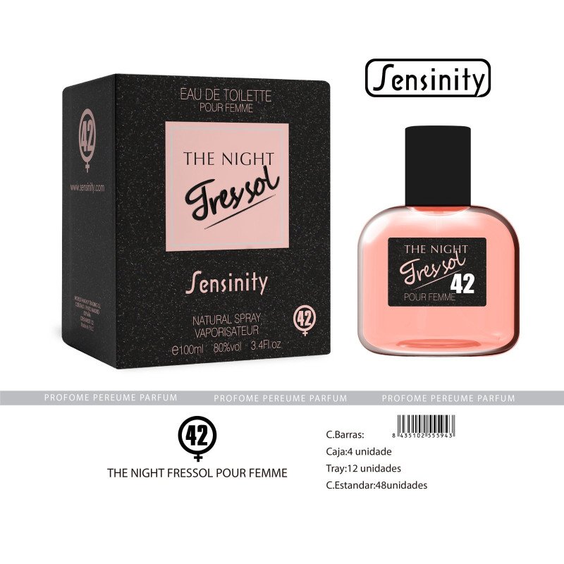 THE NIGHT TRES SOL POUR FEMME SENSINITY