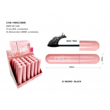 MASCARA DE PESTAÑAS 24H CURL & FLEX 288/U