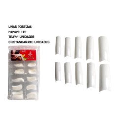 TIPS 100 UÑAS POSTIZAS BLANC