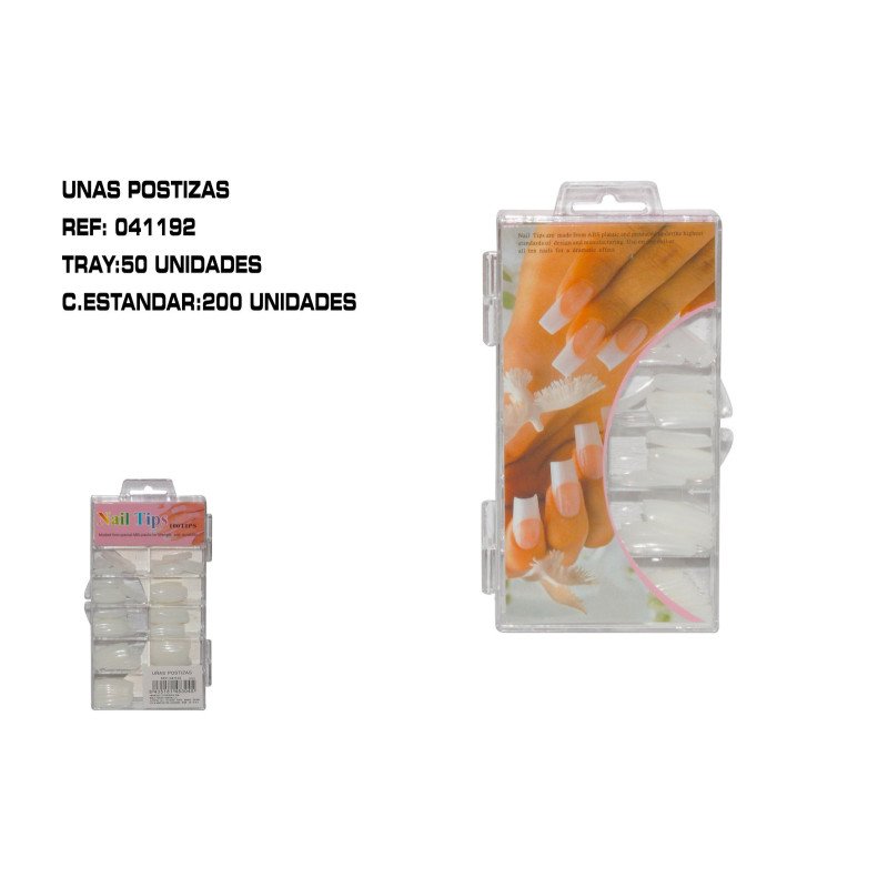 UÑAS POSTIZAS CAJITAS DE 100/U
