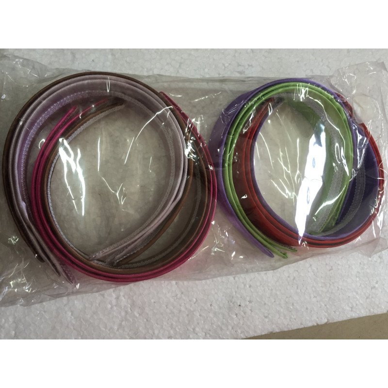 DIADEMA LISAS COLOR 12/U