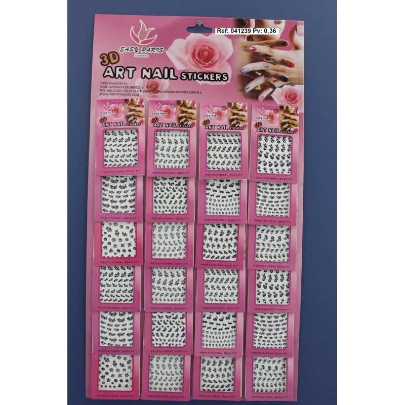 PEGATINAS DE UÑAS 24/U