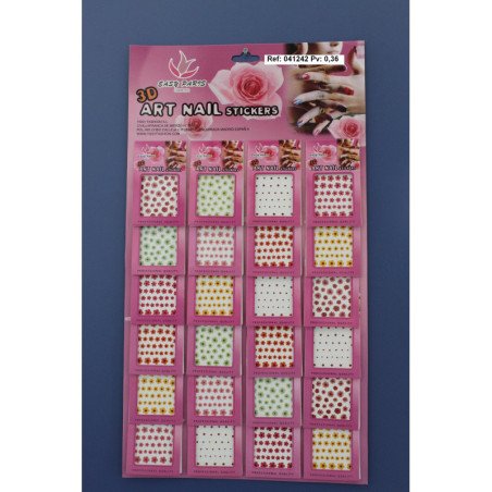 PEGATINAS DE UÑAS 24/U