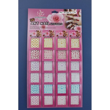 PEGATINAS DE UÑAS 24/U