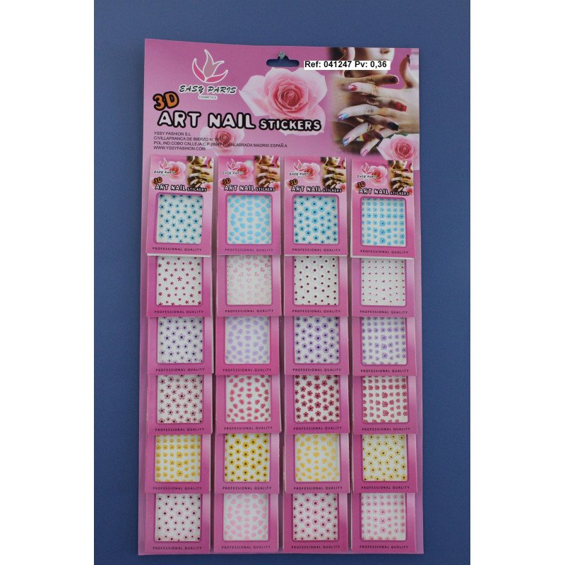 PEGATINAS DE UÑAS 24/U