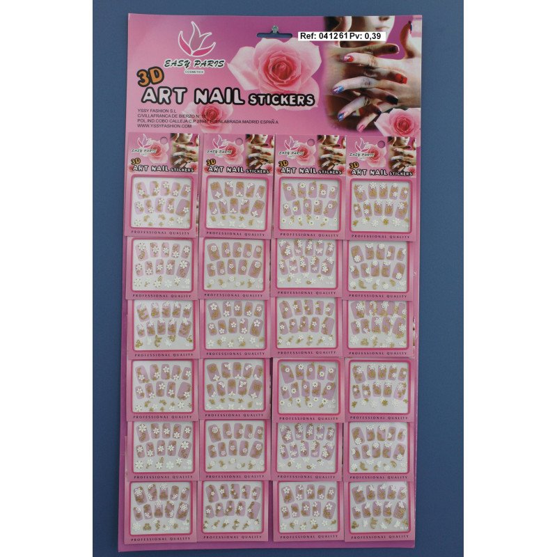 PEGATINAS DE UÑAS 24/U
