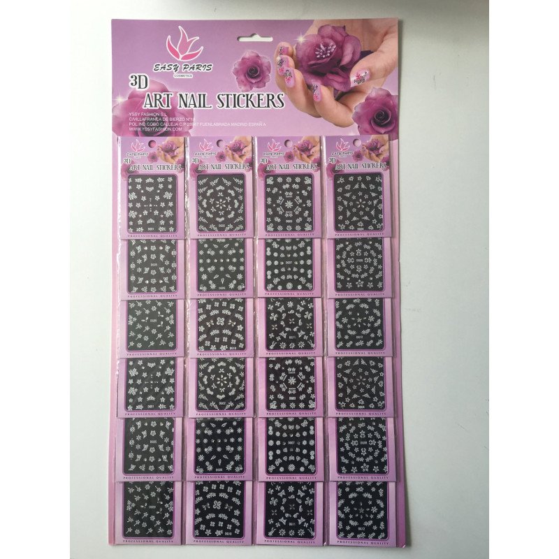 PEGATINAS DE UÑAS 24/U