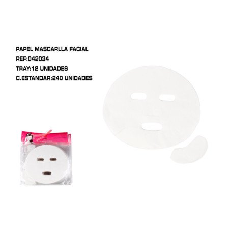 20 MASCARILLA FACIAL DESCHABLE 12/U 240/C