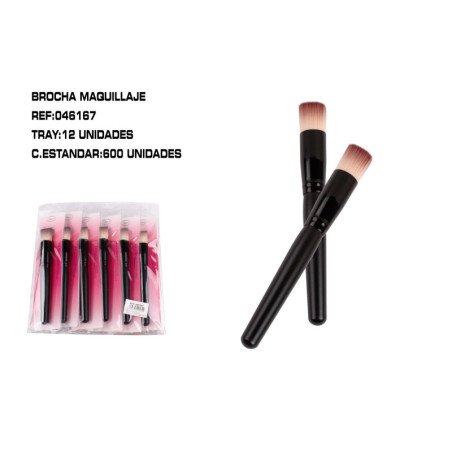 BROCHA MAQUILLAJE 16* 12/U 600/U
