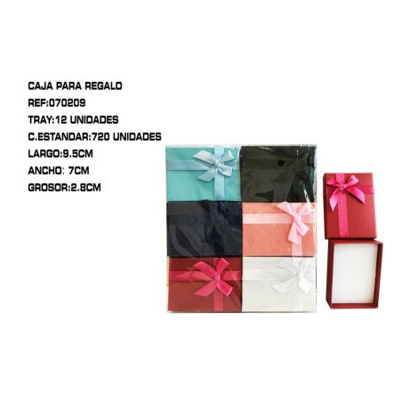 CAJA REGALO 7*9.5 12/U