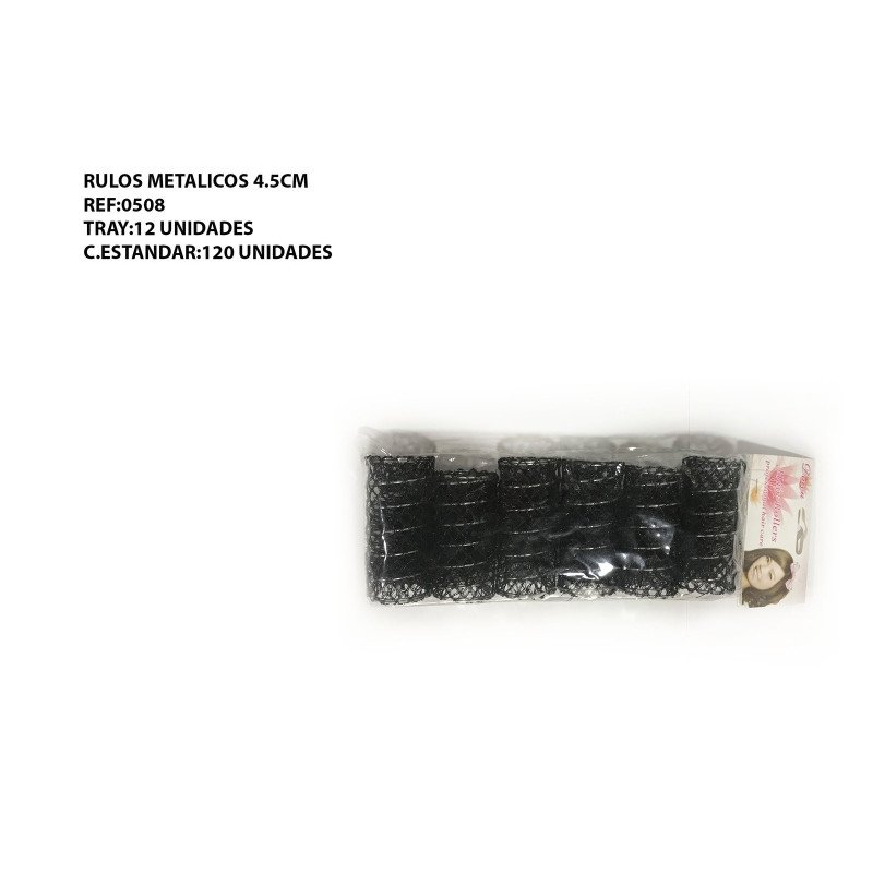 RULOS METALICOS 4.5CM 12/U