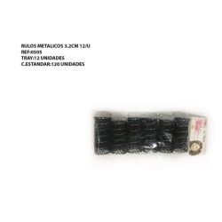 RULOS METALICOS 3.2CM 12/U