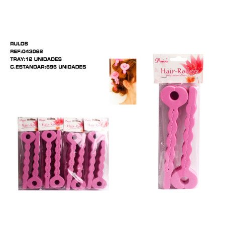 RULOS DE PELO 12/U