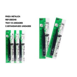PINZA METAL PUNTA CURVADA 12/U
