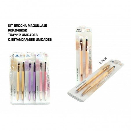 KIT 2 PINCEL DE MAQ.12/U 288/C