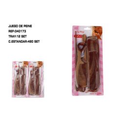 JUEGO DE PEINES 6P 12/U 480/C