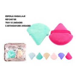 BORLAS DE MAQUILLAJE 12/U...