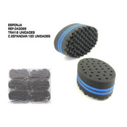ESPONJA NEGRA PARA CABELLO...