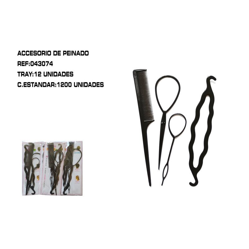 JGO.4P PARA PEINAR NGR 12/U