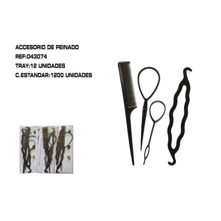 JGO.4P PARA PEINAR NGR 12/U