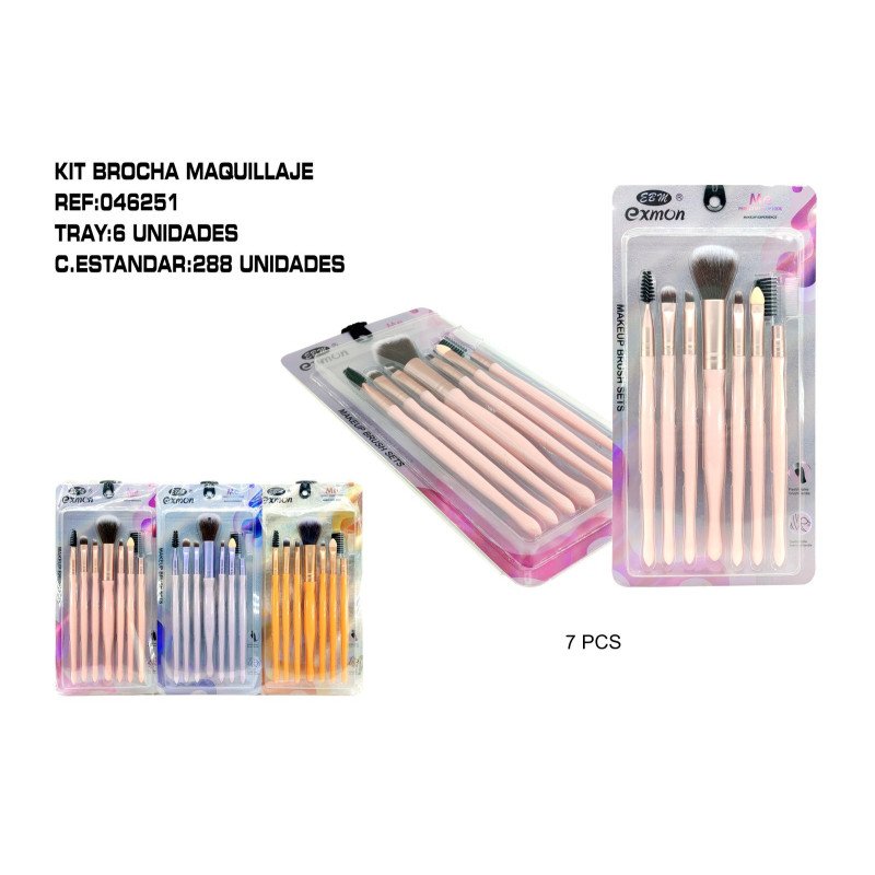 KIT 7 BROCHAS DE MAQ.6/U 288/C