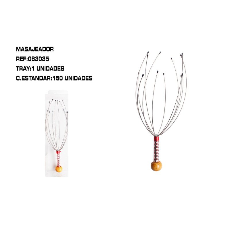 MASAJEADOR DE CABEZA 1/U 500/C