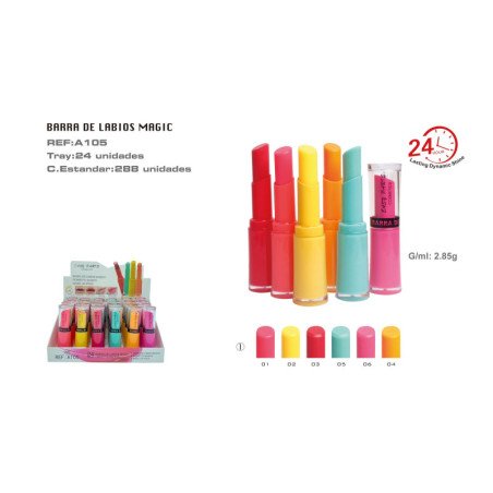 BARRA DE LABIOS 24H MAGICO 288/U