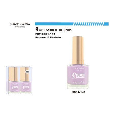 LACA DE UÑAS 9 DIAS 6/U 144/U