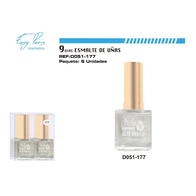 LACA DE UÑAS 9 DIAS 6/U 144/U