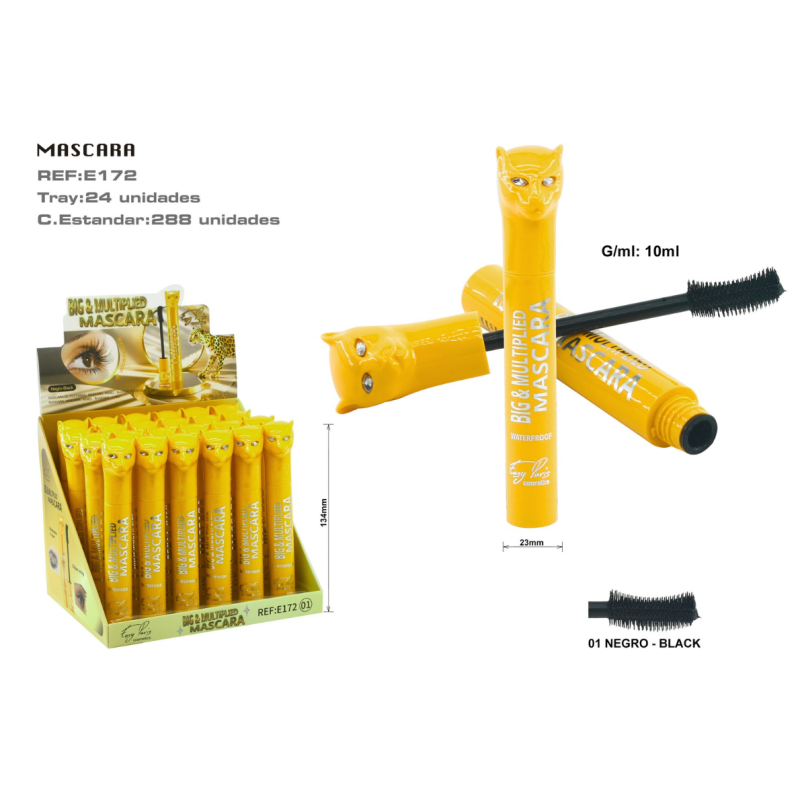 MASCARA NGRO.BIG MULTIPLIED WATERPROOF 288/C