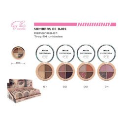 S.DE OJOS 4 COLORS 24/U 288/C