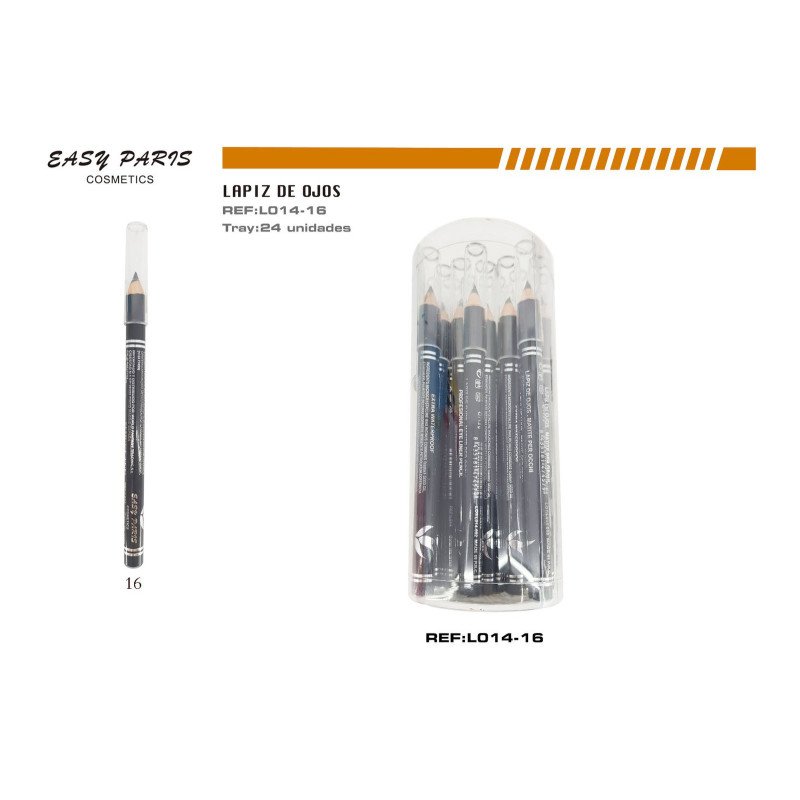 LAPIZ CORTO DE MADERA GRIS 288/U