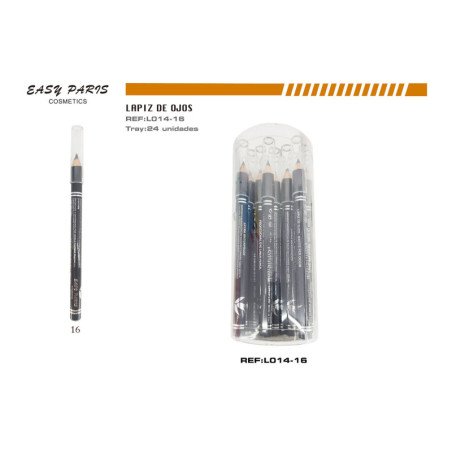 LAPIZ CORTO DE MADERA GRIS 288/U