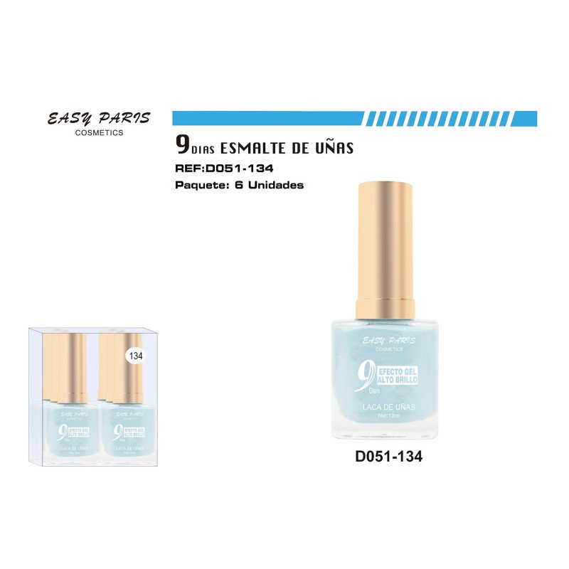 LACA DE UÑAS 9 DIAS 6/U 144/U