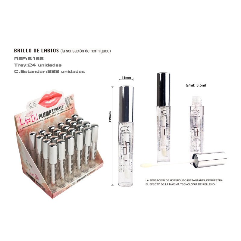B.DE LABIAL HIDRATANTE EFECTO VOLUMEN 24/U  288/C
