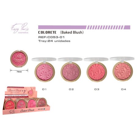 COLORETE BAKED BLUSH 24/U 288/U
