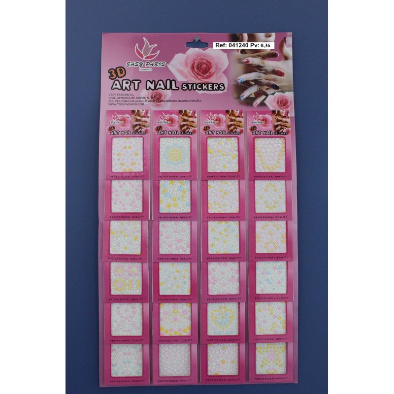PEGATINAS DE UÑAS 24/U
