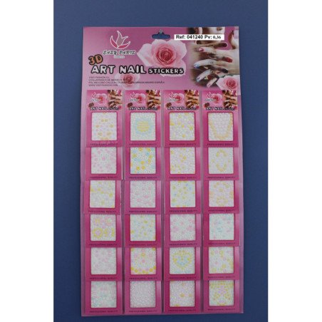 PEGATINAS DE UÑAS 24/U