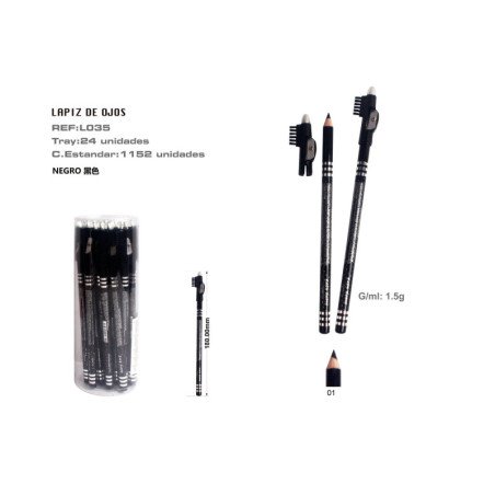 LAPIZ DE OJOS NGR 24/U 288/U