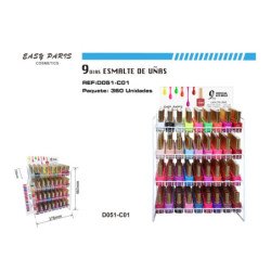 EXP.LACAS DE UÑAS 9 DIAS 360/U