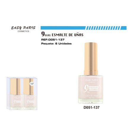 LACA DE UÑAS 9 DIAS 6/U 144/U