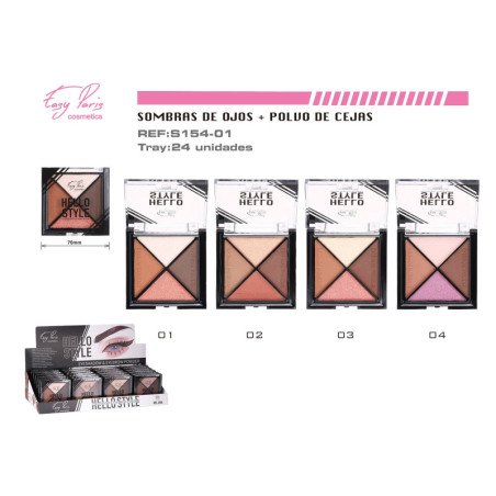 S.DE OJOS+POLVO DE CEJAS 24/U 288/C