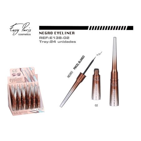 EYELINER LIQ.NEGRO PINCEL CLASIC.24/U 288/C