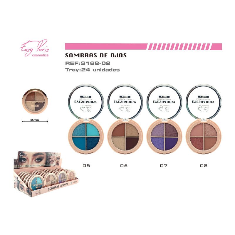 S.DE OJOS 4 COLORS 24/U 288/C